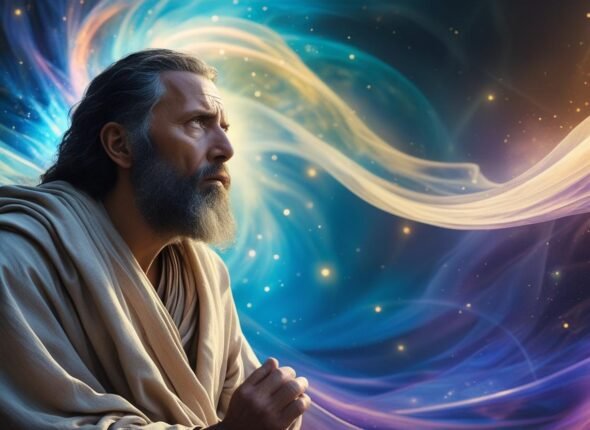 PROFETA ANTIGO VENDO O MUNDO ESPIRITUAL